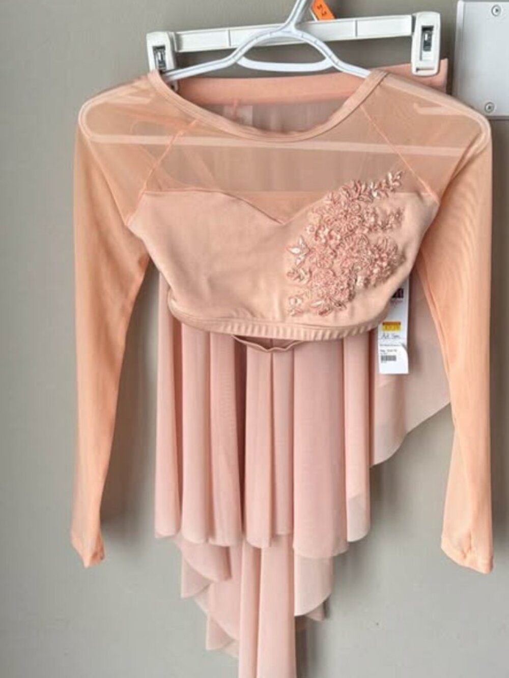 Body wrappers two piece lyrical ballet dance costume